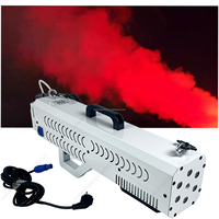 Événement spectacle Disco mariage pistolet à fumée 1800W mitrailleuse à fumée à base d'eau RGB 9LED colonne d'air effet de scène pour Dj discothèque fête