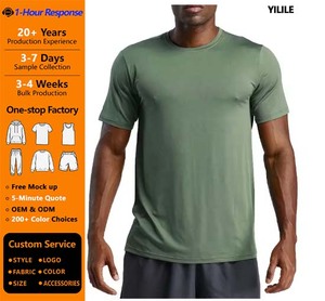 T-shirt col rond en jersey doux 100% polyester recyclé TS4174, impression personnalisée, respirant, confortable, manches courtes pour <span class=keywords><strong>homme</strong></span> - Product Image 1