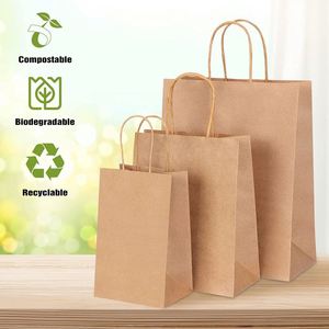 Bolsa de Papel Kraft Personalizada KM, Base Plana Pequeña con Logotipo OEM para Pizza, Leche, Sushi, Gelatina, Ensalada, Impresión Flexográfica - Product Image 2
