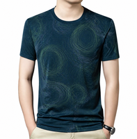 T-shirt Homme OEM à Imprimé Graphique Complet, Léger, Motifs Numériques, Manches Courtes, Collection Vêtements de Week-end