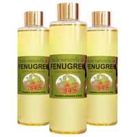 Produit d'extrait naturel pur de marque privée pour améliorer la courbe et la taille des fesses huile de fenugrec pour augmenter l'élargissement des fesses