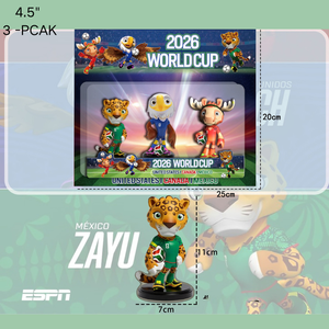 Mascotte de la <span class=keywords><strong>Coupe</strong></span> <span class=keywords><strong>du</strong></span> <span class=keywords><strong>Monde</strong></span> 2026, événements sportifs, cadeau de club, figurines de collection, boîte mystère intéressante de la <span class=keywords><strong>Coupe</strong></span> <span class=keywords><strong>du</strong></span> <span class=keywords><strong>Monde</strong></span> - Product Image 5