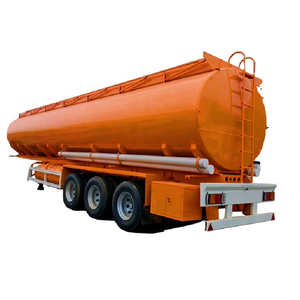 Semi-remorque citerne mobile à 3 essieux de 45 000 litres en acier pour le transport de carburant et d'huile, à vendre - Product Image 3
