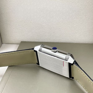 Nouvelle Tendance Montre Mécanique ETA de Haute Qualité, Cadran Rectangulaire, Petite Seconde, Réserve de Marche, Résistance à l'Eau 3 ATM, Verre Saphir Réversible - Product Image 2