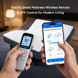 Colchón de Espuma Viscoelástica Inteligente con Funda Extraíble, Diseño Moderno, Hipoalergénico, Transpirable, Ecológico, Firmeza Personalizable, para Dormitorio - Product Image 3