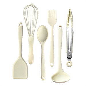 Silicone Spatula, Food-Grade, Heat-Resistant Oil Brush, and Whisk: Complete Home <b>Baking</b> Tool Set - Product Image 1