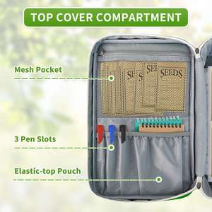<b>Seed</b> <b>Storage</b> Organizer Binder with 20 PCS Reusable <b>Seed</b> Envelopes - Product Image 4