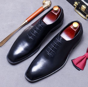 Mocassins de bureau pour hommes en cuir véritable, imperméables, antidérapants, légers, à motif floral intemporel, à enfiler, à bout fermé - Product Image 6