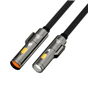 Cavo Dati <span class=keywords><strong>TUTI</strong></span> 5A a Ricarica Rapida 4-in-1 in Nylon Intrecciato Tipo-C 1m per Telefoni e Power Bank - Product Image 4