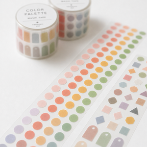 Ruban Washi Transparent PET Découpé sur Mesure à Motifs Géométriques Morandi pour Bullet Journaling, Scrapbooking et Décoration Artistique - Product Image 3