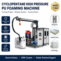 Máquina de Espuma de Poliurea y Poliuretano Automática de Alta Presión XIN LIANG Cycopentane Usada de Bajo Costo con Motor, Bomba y PLC para Construcción