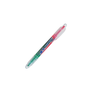Surligneur double extrémité SVW-15SL, deux couleurs, type capuchon, encre liquide directe, double pointe, largeur maximale de la pointe 3,3 mm, encre pigmentée à base d'eau - Product Image 6