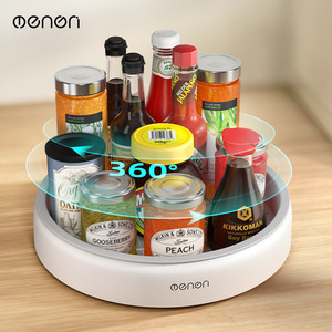 Oenon Rotating <b>Spice</b> <b>Rack</b> 360 Degree Turntable Non Slip Kitchen Counter Storage <b>For</b> Sauce Bottles And <b>Jars</b> - Product Image 5