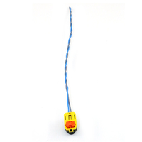 Accessoires de câblage HP12v, bornes de connexion rapide, fils électriques, connecteurs 2 broches DT (Deutsch) avec plaque et trous de fixation