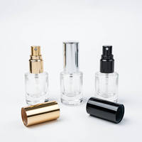 Botol Parfum Mini Silinder 5ml Tebal Bulat Isi Ulang dengan Tutup Ulir dan Cetak Sablon Kaca
