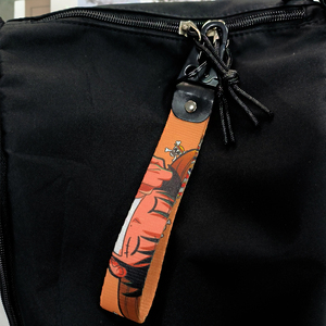 Porte-clés à thème sportif écologique avec broderie en forme de bec d'aigle, 1000 modèles, logo personnalisé, cordon court pour moto, jet - Product Image 6