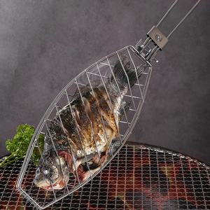 คลิปหนีบปลาย่างที่ถอดออกได้สำหรับใช้ในครัวเรือนตัวหนีบสำหรับย่างบาร์บีคิว - Product Image 2