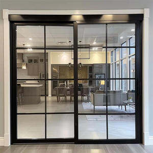 Puertas Corredizas Abatibles <span class=keywords><strong>de</strong></span> Aluminio, Puerta Francesa para Hoteles, Villas, Apartamentos, Sótanos, Entrada Exterior, <span class=keywords><strong>Balcones</strong></span>, para Baño Interior - Product Image 2