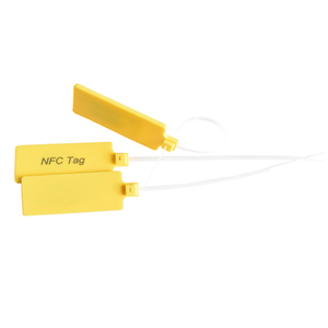 13.56 MHz ISO14443A <span class=keywords><strong>HF</strong></span> 1K NFC NFC213 RFID Nylon Plastique Réutilisable Câble Zip Tie Ceinture Tag - Product Image 2