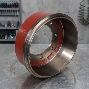 Tambour de frein avant et arrière IZ Systèmes de frein de camion essentiels pour camion ISU-ZU FTR(IZ) Sabots de frein de camion de qualité supérieure en métal fabriqué à Taiwan - Product Image 3