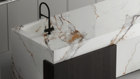 Nouvelles dalles de marbre grand format 1200x2700mm, couleur gris sol, carreaux de sol en marbre en porcelaine, dalles en pierre frittée pour l'intérieur