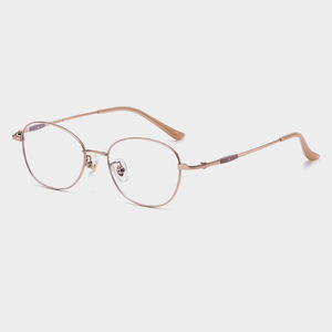 カスタム処方レンズチタンスペクタクル注文プログレッシブ多焦点読書メガネ眼鏡眼鏡女性用オピカルフレーム - Product Image 1