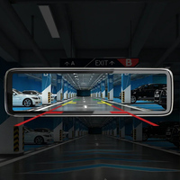 12 pouces ADAS WIFI rétroviseur 4CH Dash Cam 4 caméras enregistreur vidéo voiture DVR BSD Vision nocturne boîte noire