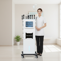 Appareil de microdermabrasion et dermabrasion pour le visage, machine de microdermabrasion 12 en 1, hydrodermabrasion