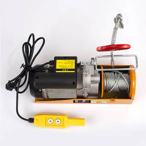 Guincho Elétrico Portátil com Capacidade de 100kg a 1200kg, Mini Guincho de Elevação com Cabo de Aço para Armazéns e Fábricas - Product Image 1