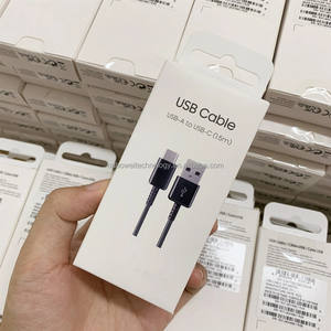 Vente en gros Original 1.5M Usb C Câble de date de charge rapide Type c Câble de chargeur de téléphone portable pour <span class=keywords><strong>Samsung</strong></span> S8 <span class=keywords><strong>S9</strong></span> S10 <span class=keywords><strong>Cordon</strong></span> de charge - Product Image 2