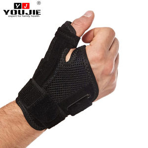 อุปกรณ์พยุงข้อมือ YOUJIE ปรับได้ 3 ระดับ สำหรับผู้ชายและผู้หญิง บรรเทาอาการปวด พร้อมสายรัด 3 เส้น สำหรับข้อมือ นิ้วหัวแม่มือ และมือ - Product Image 1