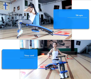 PINJIAN équipement <span class=keywords><strong>de</strong></span> fitness à domicile rameur multifonctionnel <span class=keywords><strong>musculation</strong></span> pliable <span class=keywords><strong>banc</strong></span> assis - Product Image 4