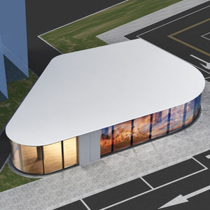 كبسولة منتجع ذكية متنقلة فاخرة مخصصة من الفولاذ المقاوم للصدأ في الهواء الطلق - Product Image 6