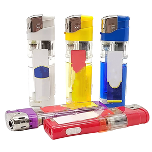 Encendedor <span class=keywords><strong>de</strong></span> Cigarrillos <span class=keywords><strong>de</strong></span> Plástico Clásico Premium Personalizado, Diseño LED Moderno, Recargable, Económico - Product Image 2