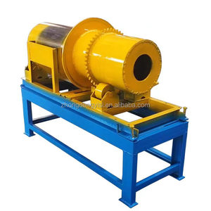 Machine de lavage à rouleaux pour sable et gravier miniers, sédiments de rivière, machine de lavage cylindrique pour minéraux visqueux, séparateur de sol blindé - Product Image 4