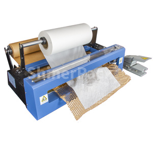 <span class=keywords><strong>Nouveau</strong></span> produit Machine automatique de coussin d'emballage en papier kraft nid d'abeille Machine à coussin d'air - Product Image 3