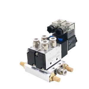 Válvula Solenoide Airtac 4V210-08 DC 24V 1Mpa, Válvula de Control Direccional Piloto, Personalizada, No Estándar - Product Image 1