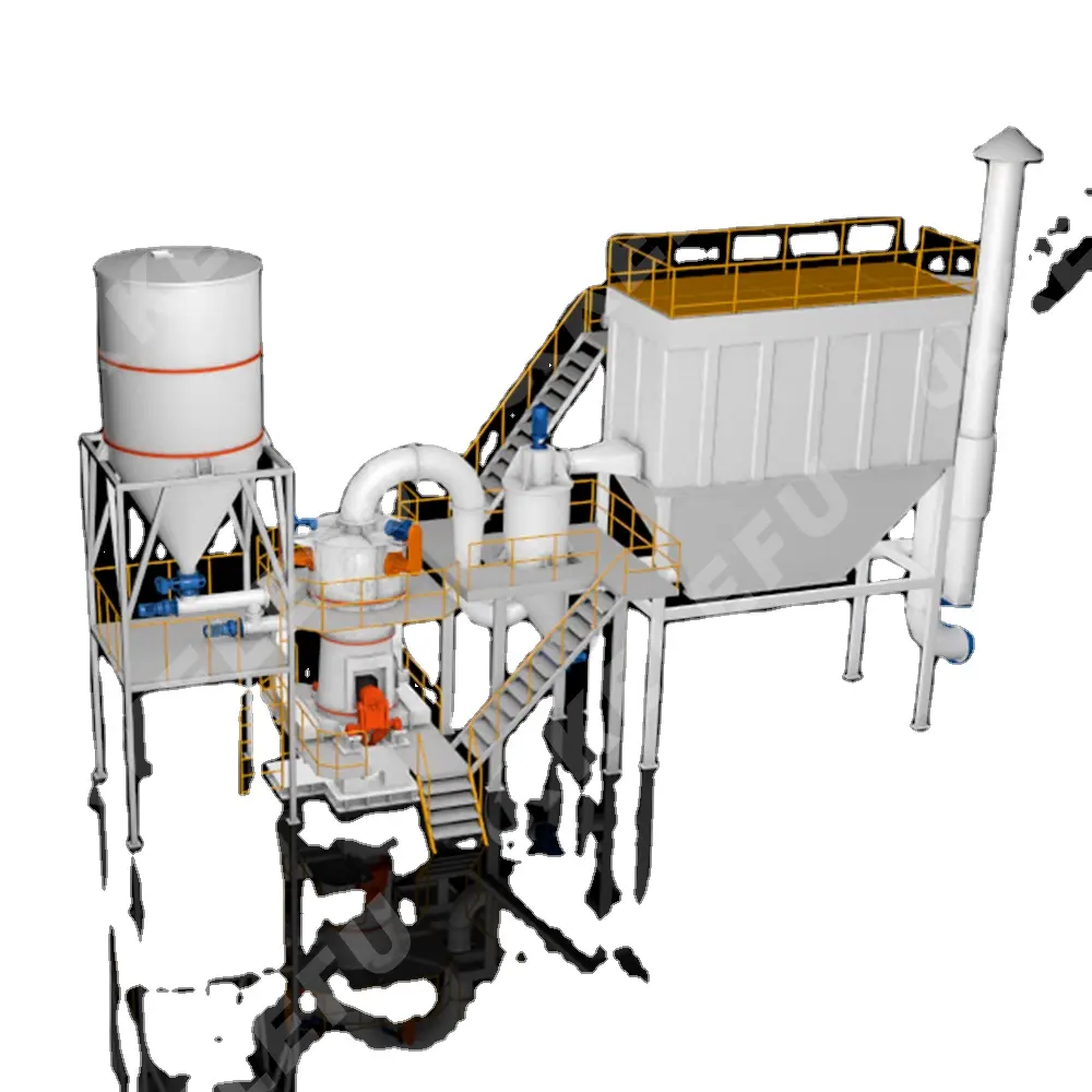 3 сверхтонкая порошковая мельница, линия, известняк, карбонат кальция Raymond, заводская цена