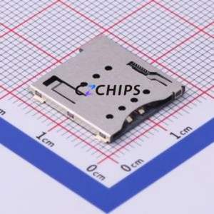 SMC-203-ARP9 SIM Card Connector SMD Connector Self-Return Type Micro SIM Card Card Holder With Card Detection - Product Image 1