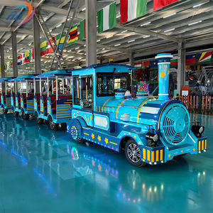 Train touristique sans rails électrique pour enfants, jeu <span class=keywords><strong>de</strong></span> <span class=keywords><strong>parc</strong></span> d'attractions, train <span class=keywords><strong>de</strong></span> divertissement pour enfants, vente chaude - Product Image 6
