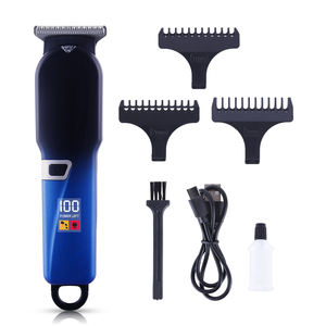 <span class=keywords><strong>Tondeuse</strong></span> à cheveux de coiffeur électrique rechargeable professionnelle pour hommes affichage à LED <span class=keywords><strong>tondeuse</strong></span> à cheveux - Product Image 1