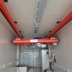 Système de <span class=keywords><strong>pont</strong></span> roulant léger KBK personnalisable 0,05t-3,2t, hauteur de levage maximale modulaire 20m, doté d'un <span class=keywords><strong>pont</strong></span> à engrenages moteur central - Product Image 2