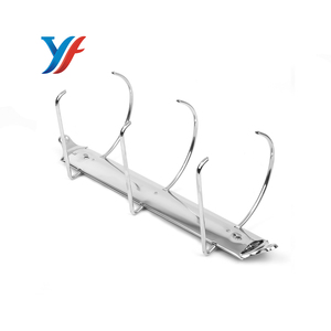 Phong Cách Kim Loại Gấp Văn Phòng Chất Kết Dính Clip Thiết Kế Tốt 3 Lỗ Dài Kích Hoạt O Loại Vòng Cơ Chế Nam Châm Staples Cho Văn Phòng Phẩm - Product Image 2