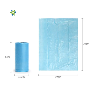 Logotipo personalizado impresso Eco amigável biodegradável Dog Waste Bag Biodegradável Poop sacos cães