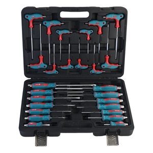 Kit d'outils multifonctions de réparation d'ordinateur, 26 pièces, tournevis magnétique complet, clé hexagonale, clé de <span class=keywords><strong>canne</strong></span>, outils portables pour voiture et vélo - Product Image 1