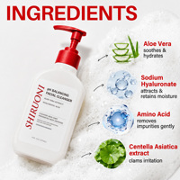 Nettoyant Visage Équilibrant le pH à la Vera Centella et aux Acides Aminés, Hydratant et Apaisant, Vente en Gros OEM ODM