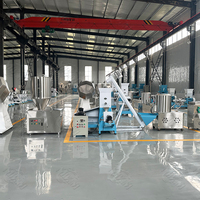 Ligne de production complète Machine de fabrication d'aliments pour chiens Ligne de production d'aliments pour chats Ligne de production flottante d'aliments pour poissons