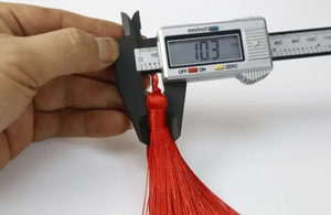 Lụa <span class=keywords><strong>Tassel</strong></span> đồ trang sức Keychain trong kho lụa <span class=keywords><strong>Tassel</strong></span> Độ dày tua - Product Image 4