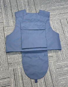 Copertina completa blu scuro occultabile iiiia giacca morbida a prova nascosta piastra tattica portante 3A giubbotto balistico armatura tattica - Product Image 5