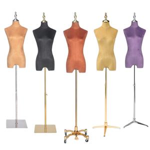 ชุดเดรสสีดำสำหรับตกแต่งแฟชั่นชุดเดรสหุ่นโชว์ปรับได้ - Product Image 1